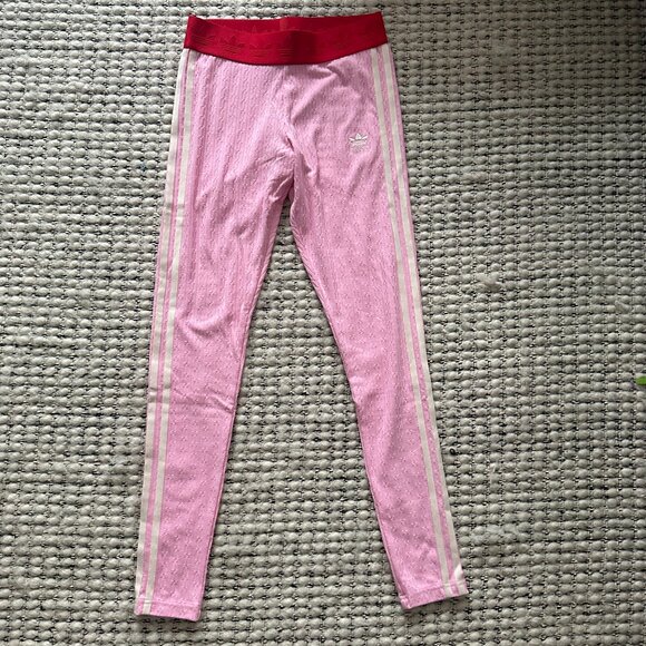 AIDIDAS ORIGINALS ADICOLOR 70S KNIT LEGGINGS IK7848 - Picture 1 of 5